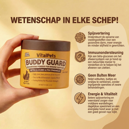 Buddy Guard – Tegen Vetbulten bij Honden